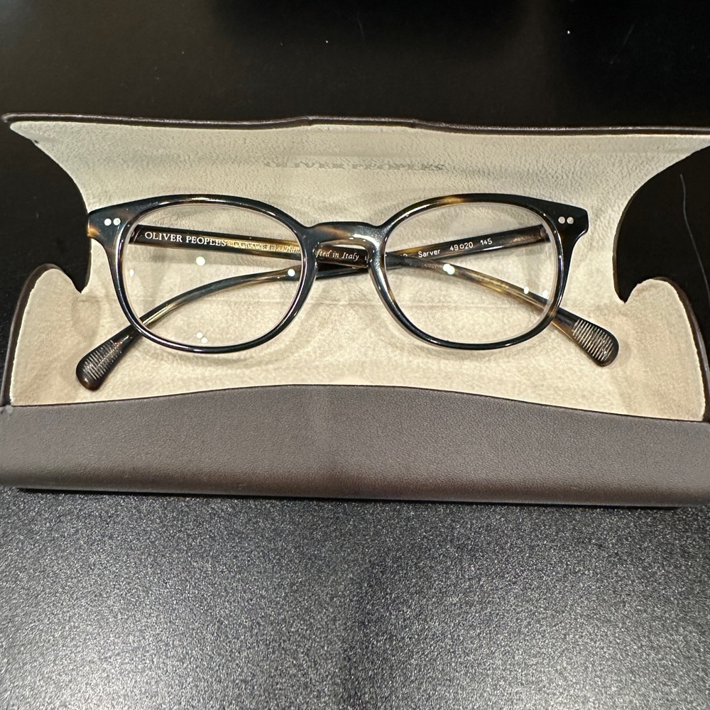 Oliver Peoples Classic Black Eyewear